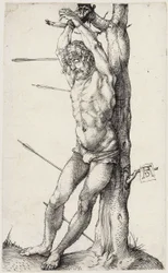 Den hellige Sebastian ved Baume