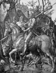 Knight, Death and the Devil, 1513 (kobberpladegravering)