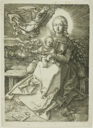 Madonna kronet af One Angel