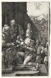 Pilatus vasker sine hænder, 1512.