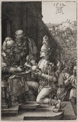 Pilatus vasker sine hænder, fra The Engraved Passion