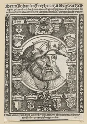 Portræt af Johannes, baron zu Schwarzenberg