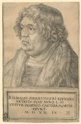 Portræt af Willibald Pirckheimer