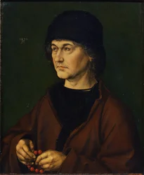 Portræt af kunstnerens fader, 1490