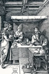 Salome præsenterer Johannes Døberens hoved for Herodias, 1511 1906