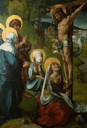 Seven Sorrows Polyptykon Crucifixion, 1495-1496.