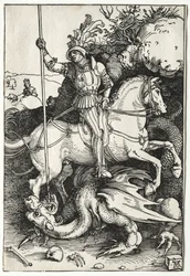 St. George dræber dragen, 1500-tallet.