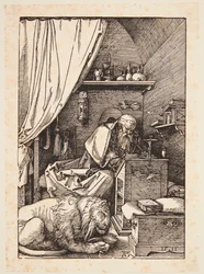 Sankt Jerome i sin celle