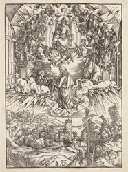 Johannes foran Gud og de ældste