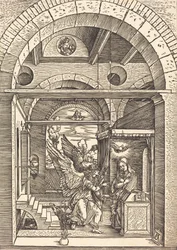Bebudelsen, ca. 15021504.