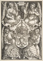 Imperiets og Nürnbergs våben, 1521.