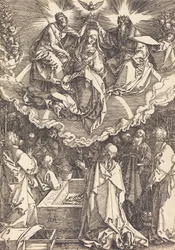 Jomfru Marias himmelfart og kroning, 1510.