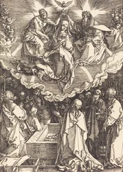 Jomfru Marias himmelfart og kroning, 1510.