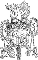 Florian Waldaufs våbenskjold, 1500 1906