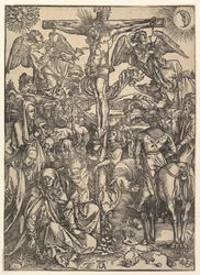Korsfæstelsen, fra Den Store Passion, ca. 1498.
