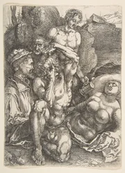 Den desperate mand, ca. 1515.