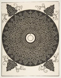Den fjerde knude. Sammenflettet Roundel med en rund medaljon i midten, 1521 før.