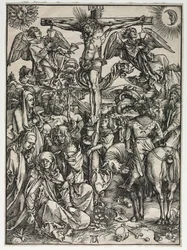 Den store lidenskab: Korsfæstelsen, ca. 1497-1500.