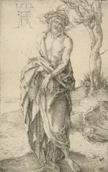 Sorgernes mand med bundne hænder, 1512.