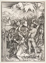 Sankt Katarina af Alexandrias martyrium.n.d.