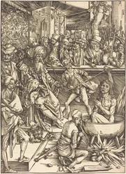 Den hellige Johannes’ martyrium