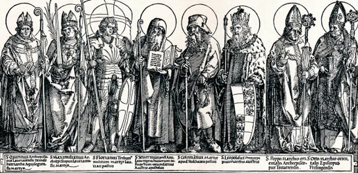 Østrigs skytshelgen, 1515 1906