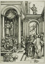 Præsentationen af jomfruen i templet, fra Jomfruens liv