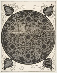 Den sjette knude. Sammenflettet Roundel med syv kranse, 1521 før.