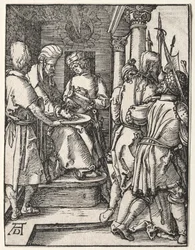 Den lille lidenskab: Pilatus vasker sine hænder, 1509-1511.