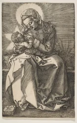 Jomfruen plejer Kristusbarnet, 1519.