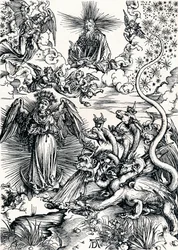 Kvinden iklædt solen og den syvhovedede drage, 1498 1906