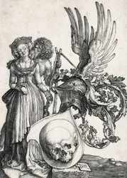 Våbenskjoldet med kraniet, 1503.