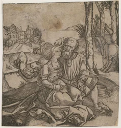 Det dårligt udvalgte par, ca. 1495