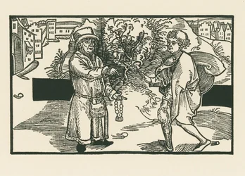Laches og Parmeno, ca. 1492-93 (træsnit)
