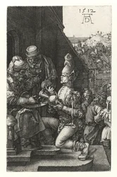 Pilatus vasker sine hænder, 1512