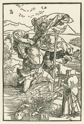 Sankt Kristoffer, ca. 1503-04 (træsnit)
