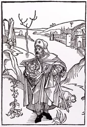 Santiago de Compostela. 1489 (gravering)
