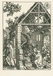 Hyrdernes tilbedelse, ca. 1502-03 (træsnit)