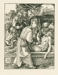 Begravelsen, ca. 1509-10 (træsnit)