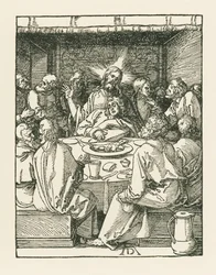 Den sidste nadver, ca. 1508-09 (træsnit)