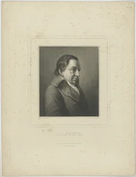 Portræt af Johann Gottlieb Fichte 1762-1814.