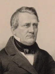 Portræt af komponisten Franz Lachner 1803-1890, 1850.