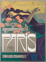 Cigaretter Paris Plakat af Aleardo Villa