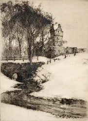 Mains Castle (ætsning)