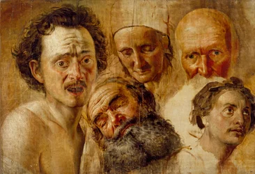 Study of Heads, c1830