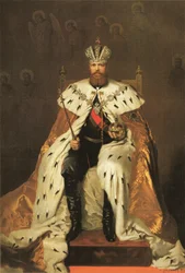 Portræt af Alexander 3. af Rusland (1845-1894)