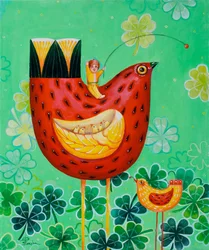 Børnenes Lucky Bird-forlystelse