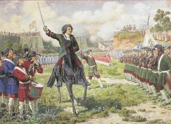 Militærøvelse af Peter I