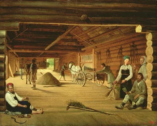Tærskepladsen, 1821