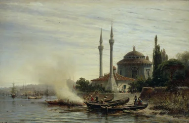 Gyldne Horn. Konstantinopel, 1864